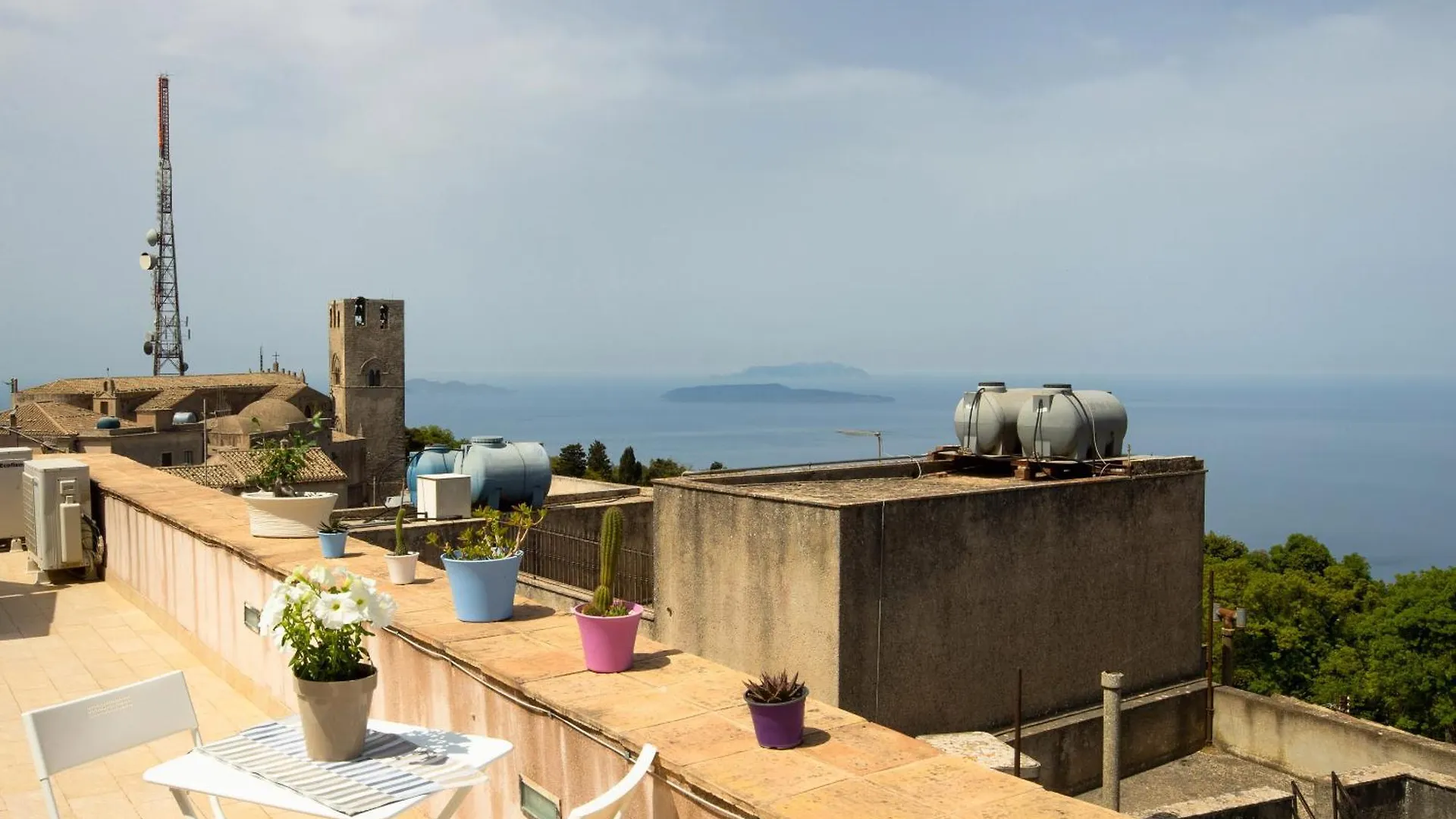 Bella Vista B&B Erice Couette-café
